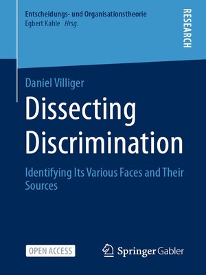 cover image of Dissecting Discrimination